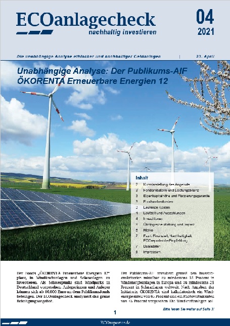 Ökorenta EE 12 ECO-Anlagecheck 04/2021  PDF-Download (650 KB)