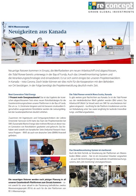 RE16 Meeresenergie Informations-Update „Neuigkeiten aus Kanada“  PDF-Download (289 KB)