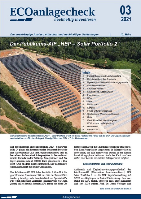 hep SolarPortfolio2 ECO-Anlagecheck 03/2021  PDF-Download (1 MB)